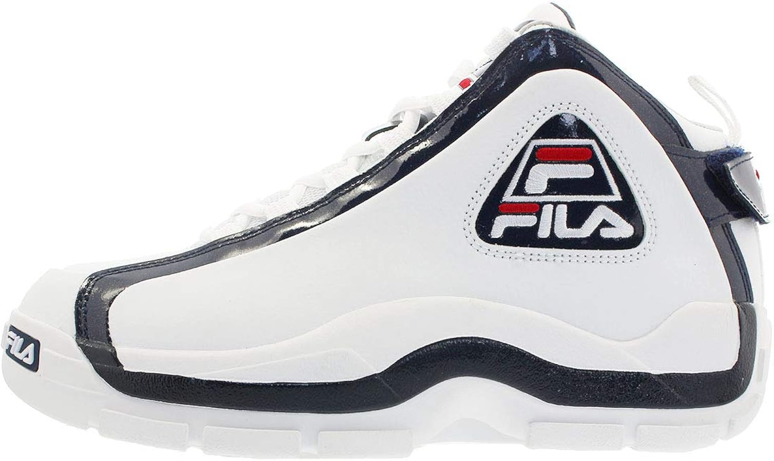 シューズ(男性用) FILA GRANT HILL II WHITE/NAVY/RED f0313 Amazon.co.jp: Fila GRANT HILL 2 WHITE/NAVY/RED : Clothing, Shoes